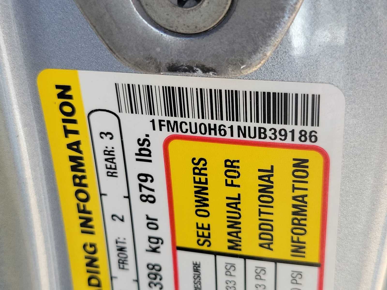 2022 Ford Escape SEL