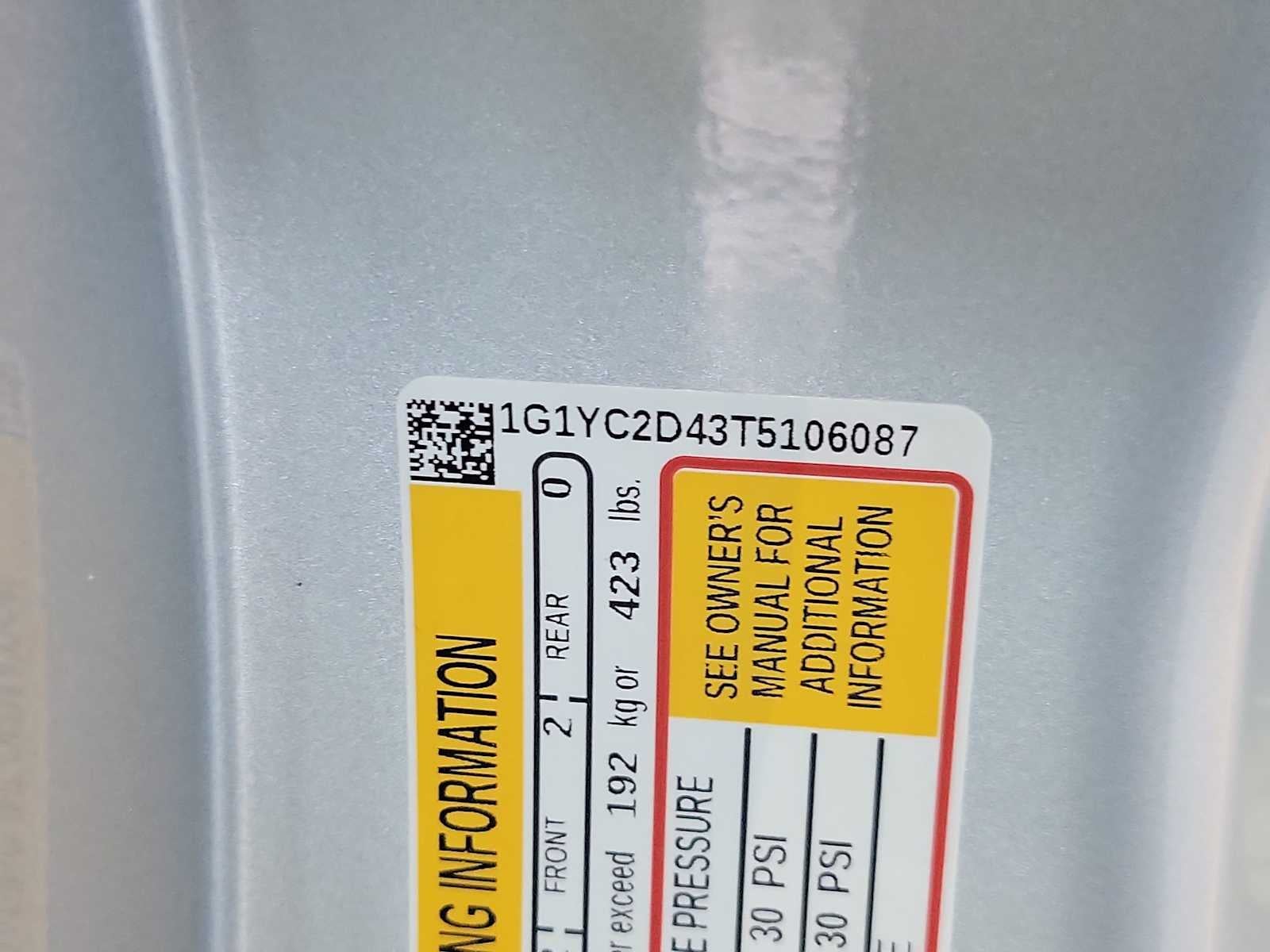 2026 Chevrolet Corvette Stingray 3LT