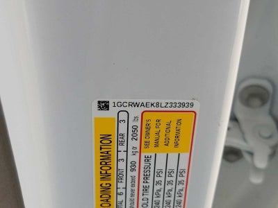 2020 Chevrolet Silverado 1500 WT