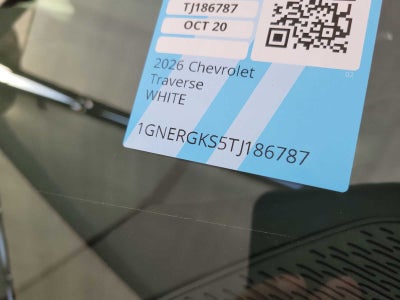 2026 Chevrolet Traverse LT