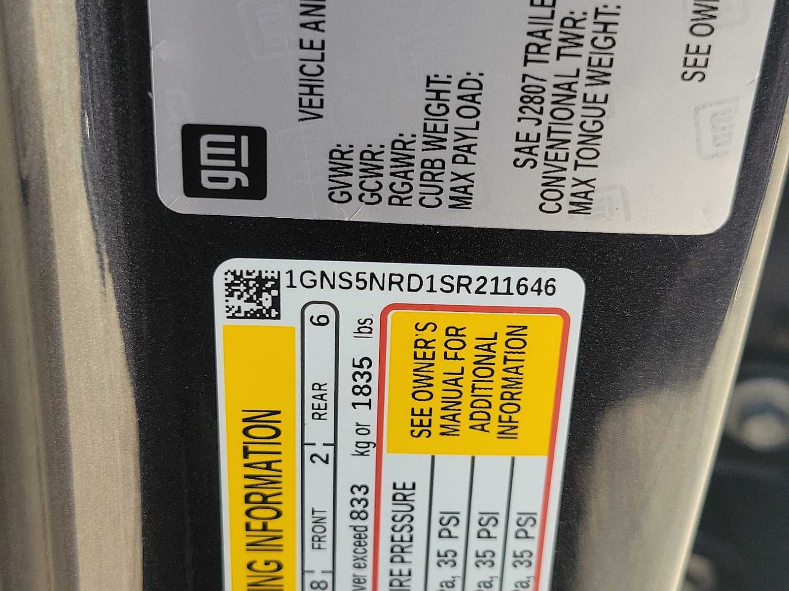 2025 Chevrolet Tahoe LT