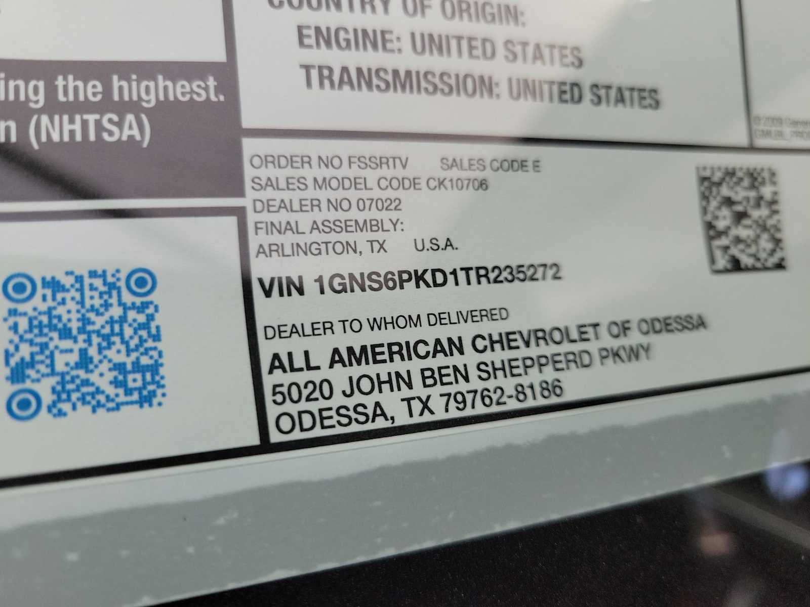 2026 Chevrolet Tahoe Z71