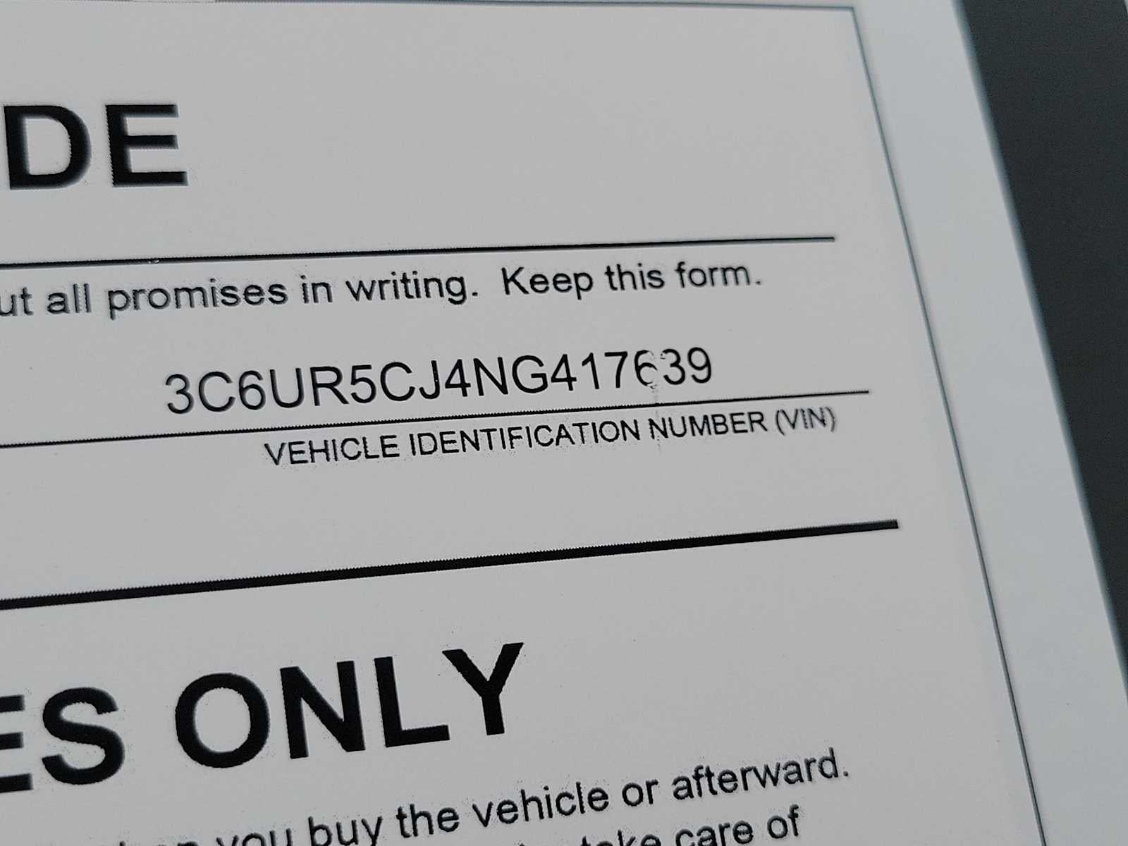 2022 RAM 2500 Tradesman