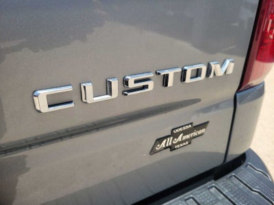 2025 Chevrolet Silverado 1500 Custom Trail Boss