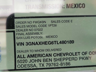 2026 Chevrolet Equinox LT