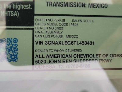 2026 Chevrolet Equinox RS