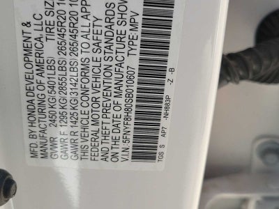 2025 Honda Passport Black Edition