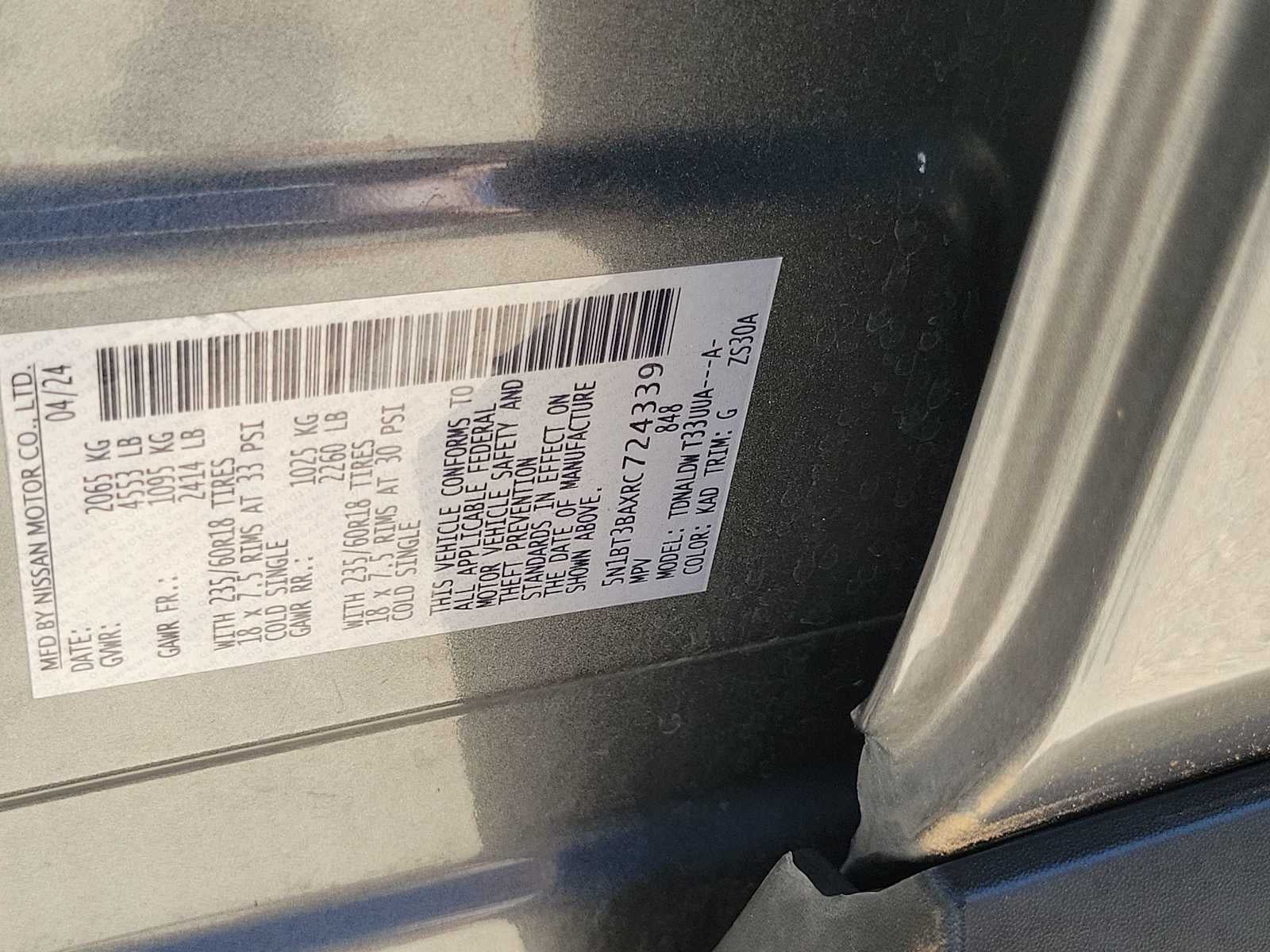 2024 Nissan Rogue SV