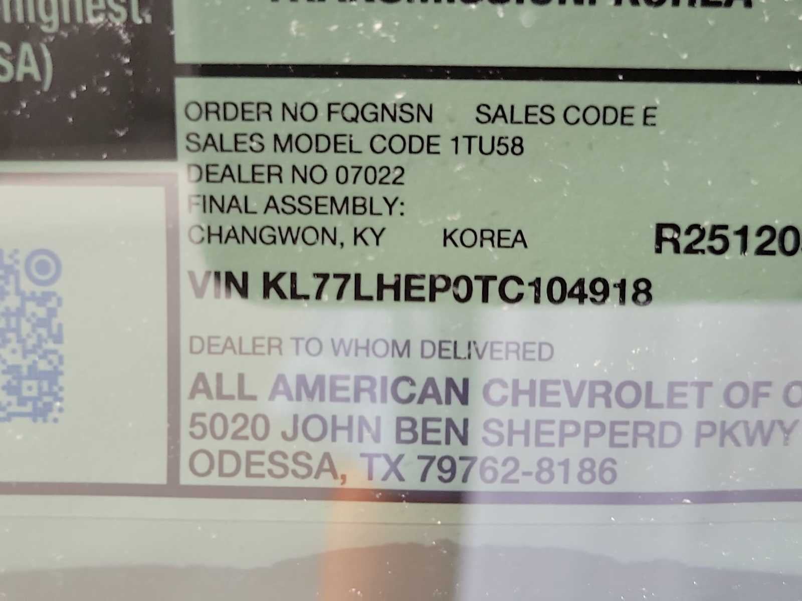 2026 Chevrolet Trax LT
