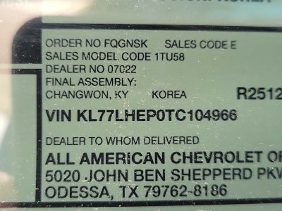 2026 Chevrolet Trax LT