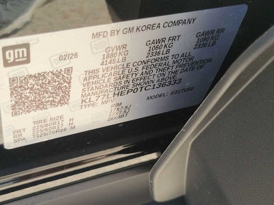 2026 Chevrolet Trax LT