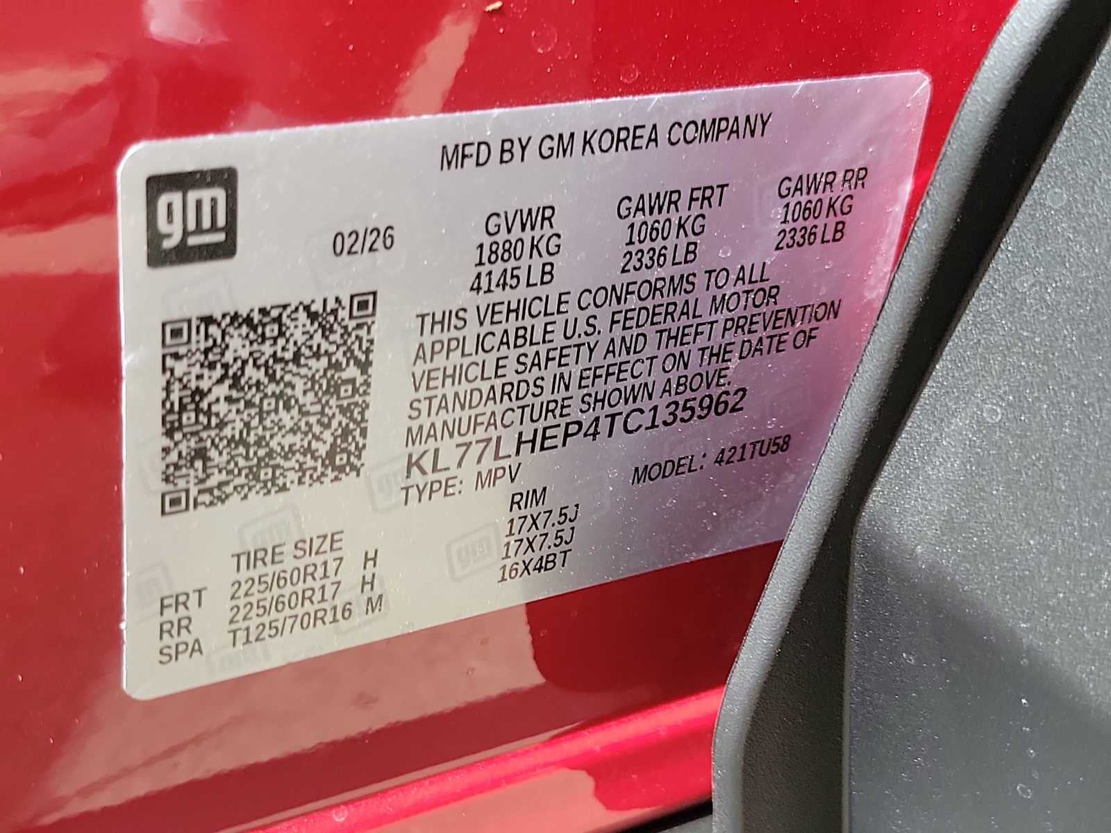 2026 Chevrolet Trax LT