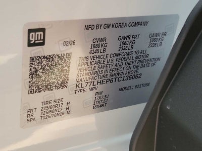 2026 Chevrolet Trax LT