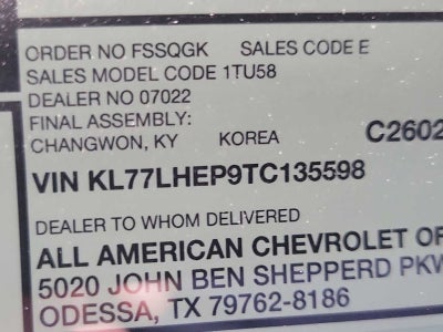 2026 Chevrolet Trax LT