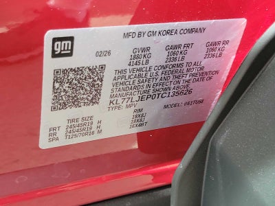 2026 Chevrolet Trax 2RS