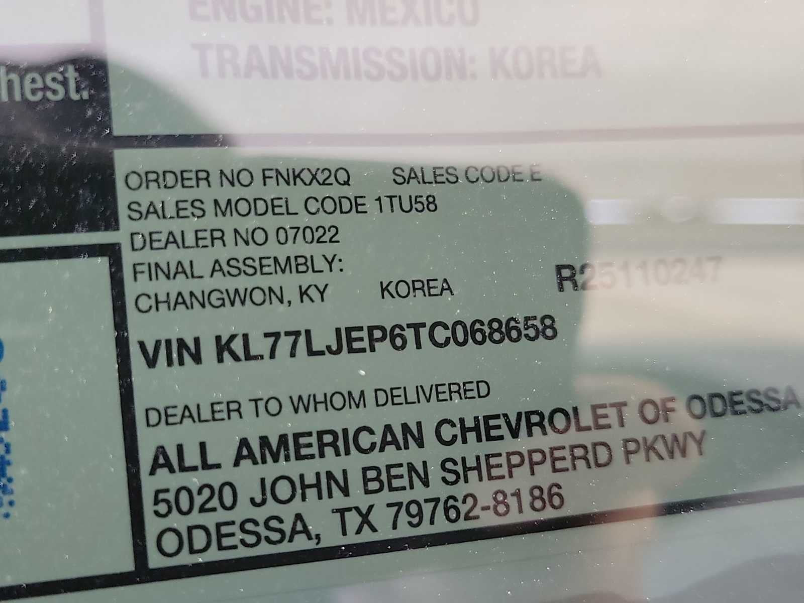 2026 Chevrolet Trax 2RS