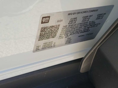 2026 Chevrolet Trax 2RS