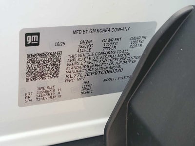 2026 Chevrolet Trax 2RS