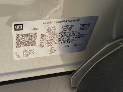 2026 Chevrolet Trailblazer RS