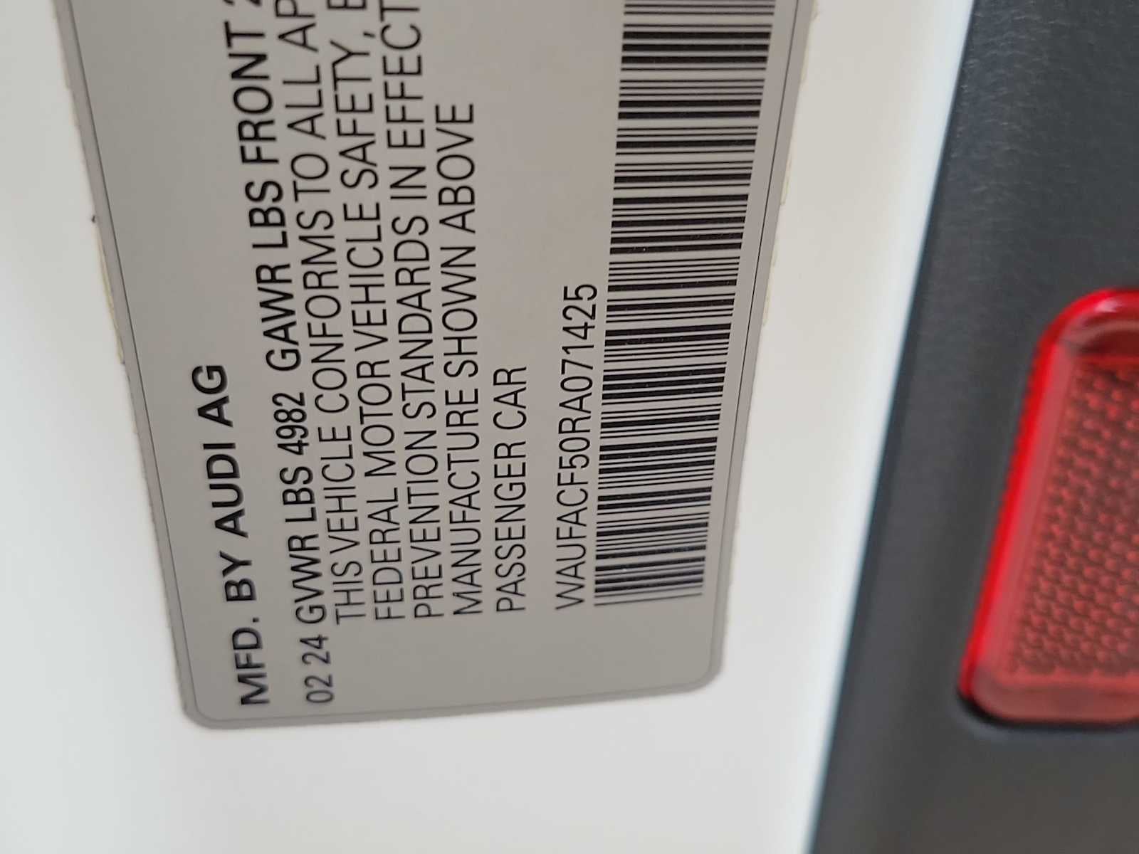 2024 Audi A5 Sportback S line Premium Plus