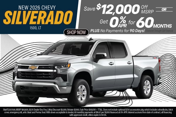 New 2026 Silverado