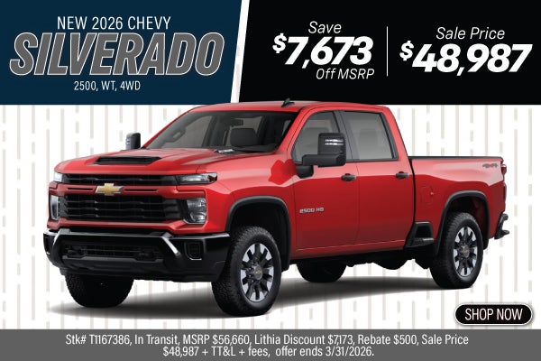 New 2026 Silverado